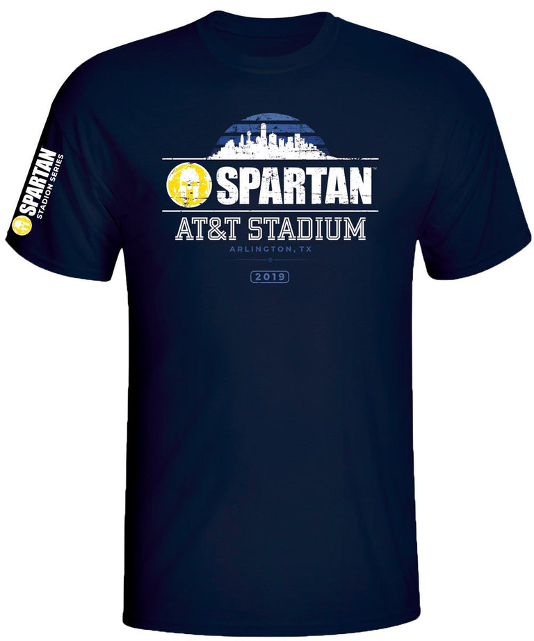 Spartan Race Shop SPARTAN 2019 AT&T Stadium Venue Tee - Unisex Navy S