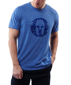 CRAFT SPARTAN By CRAFT Helmet Logo Tri-Blend Tee - Men's Burst Heather S