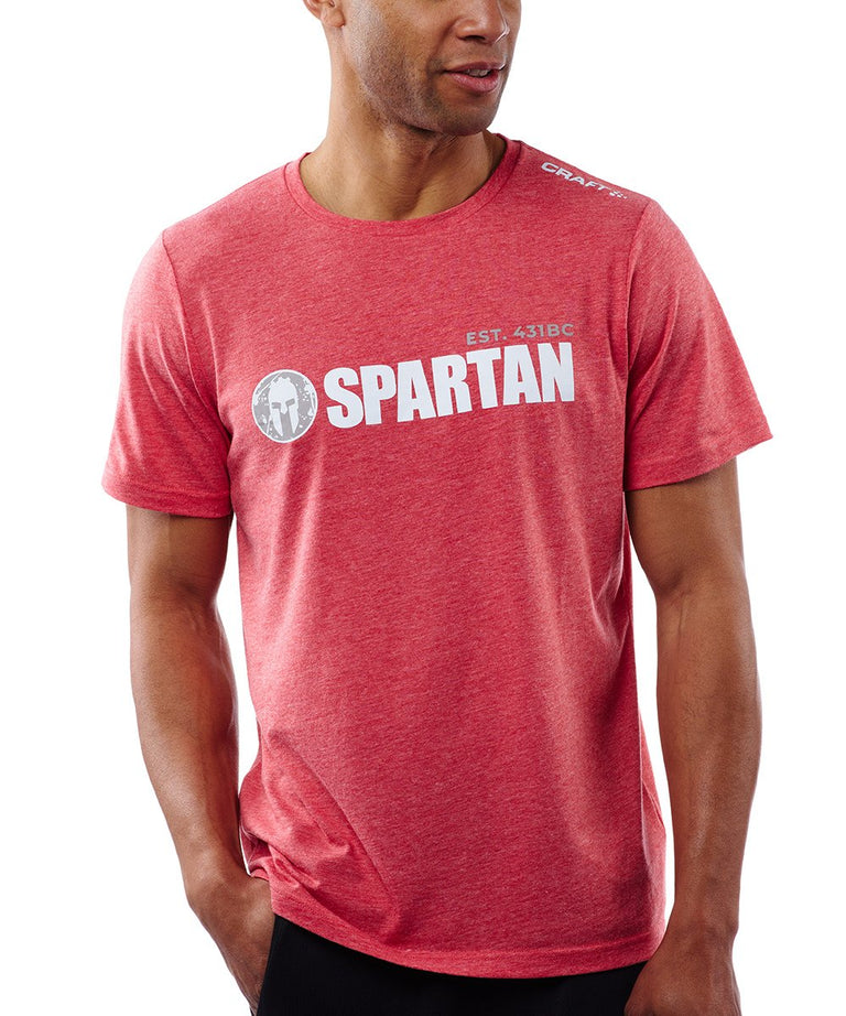SPARTAN by CRAFT Classic Logo Tri-Blend Tee