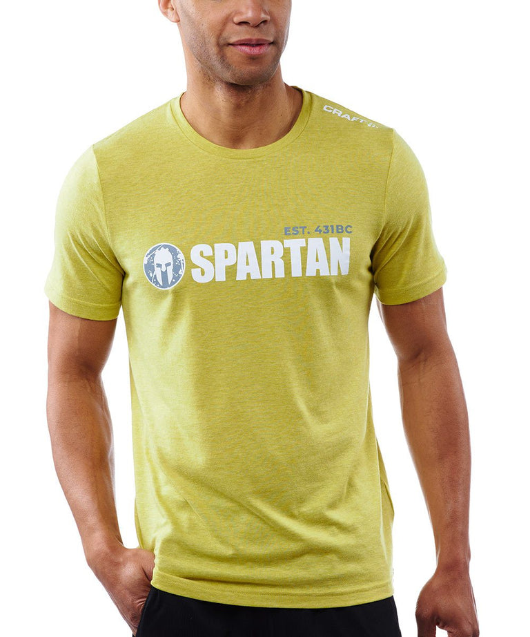 SPARTAN by CRAFT Classic Logo Tri-Blend Tee