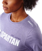 SPARTAN by CRAFT Classic Logo Tri-Blend LS Tee