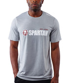 CRAFT SPARTAN By CRAFT Classic Logo Tri-Blend SS Tee - Men's Monument Heather S