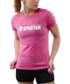 CRAFT SPARTAN By CRAFT Classic Logo Tri-Blend Tee - Women's Fame Heather XS