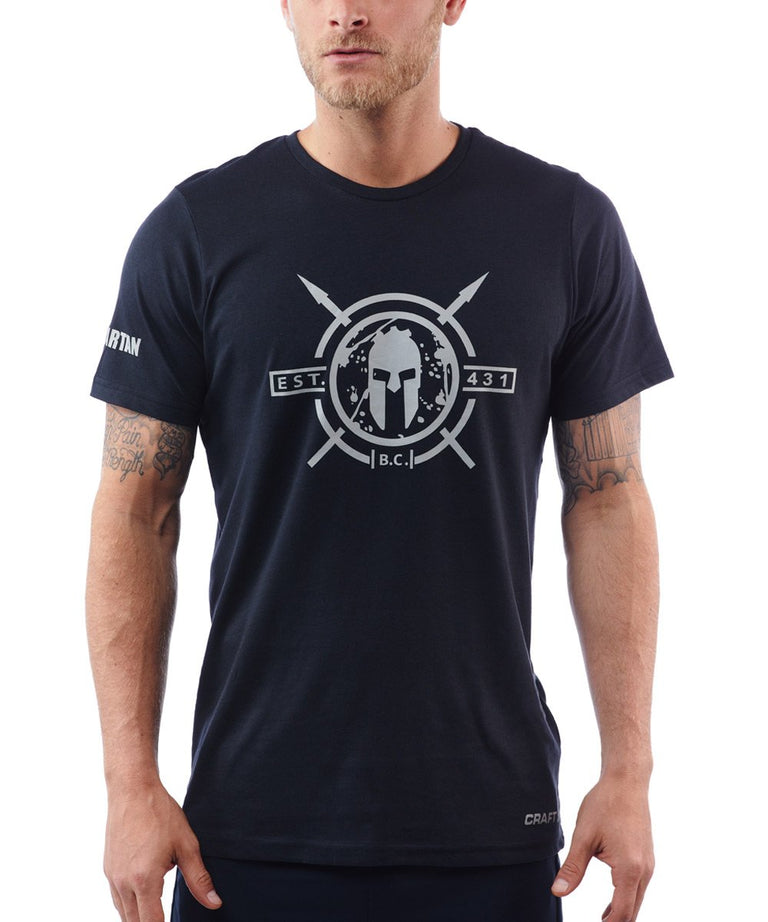 CRAFT SPARTAN By CRAFT District SS Tee - Men's Black S