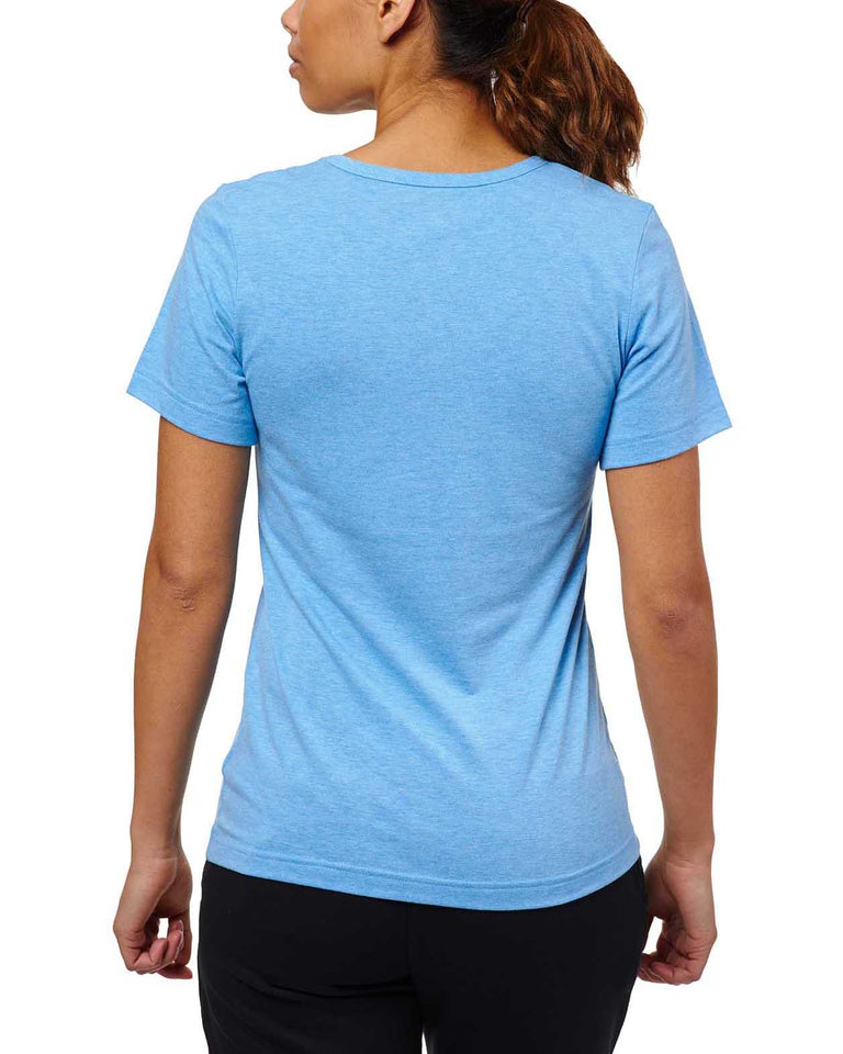 SPARTAN Women's Classic Logo Tri-Blend V-neck Tee