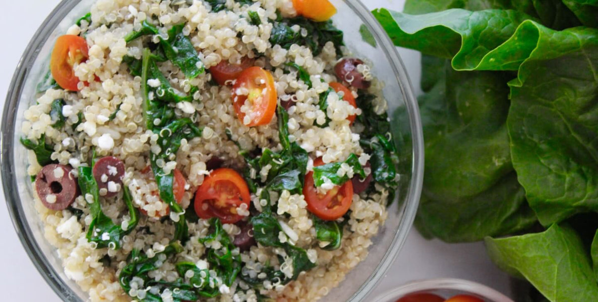 Mediterranean Swiss Chard Salad