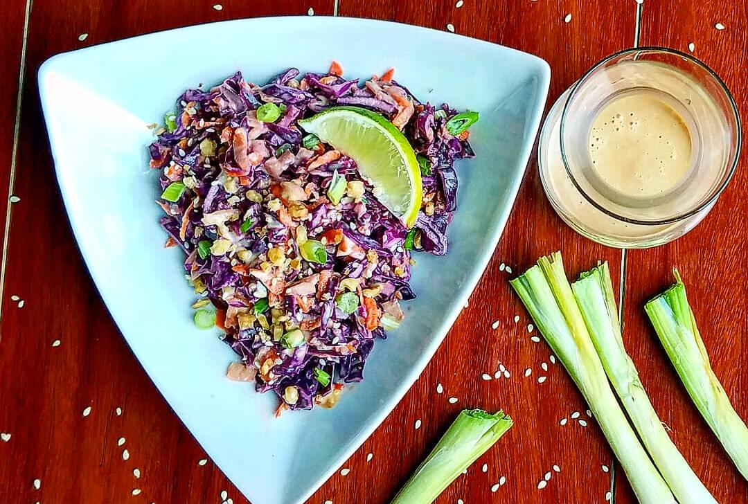 Thai Almond Butter Sauce: A Slaw Favorite