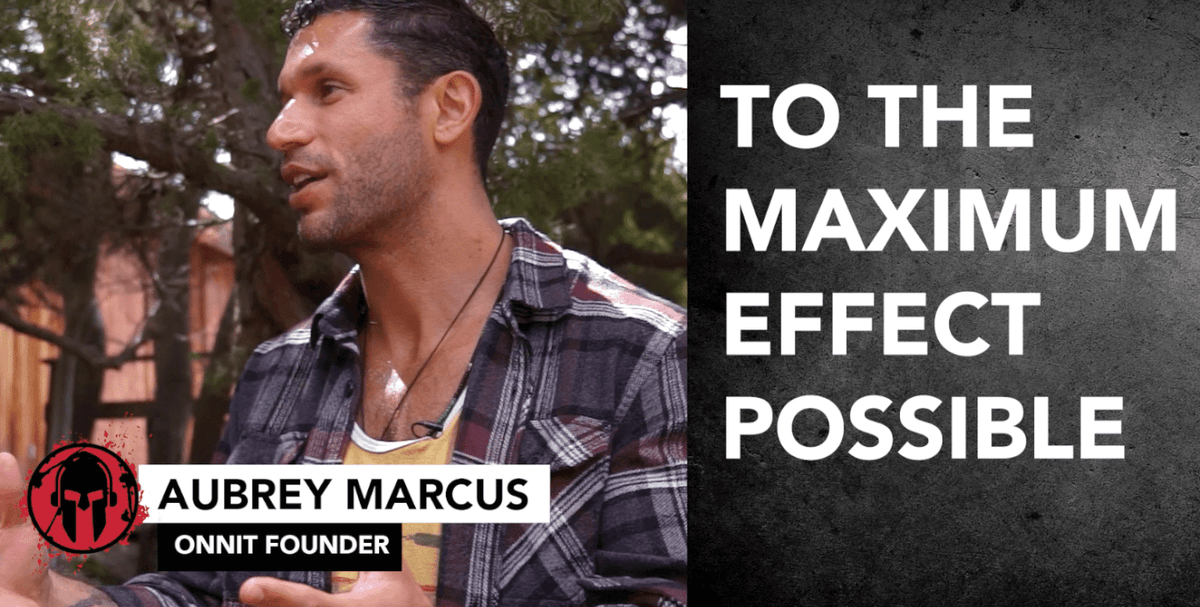 Apply Maximum Force | Aubrey Marcus