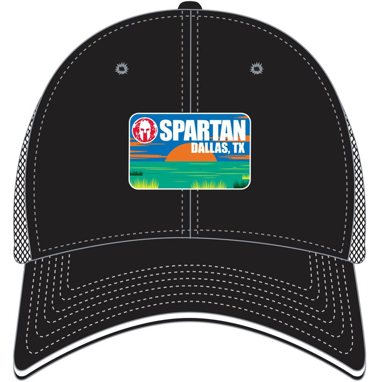 Headsweats SPARTAN 2019 Headsweats Dallas Venue Hat - Unisex Black