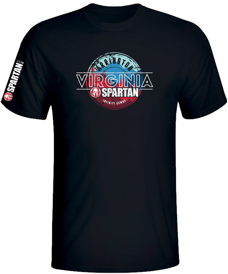 CRAFT SPARTAN 2019 Virginia Venue Tee - Unisex Black S