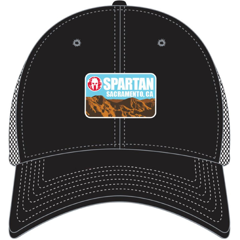 Headsweats SPARTAN 2019 Headsweats Sacramento Venue Hat - Unisex Black