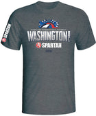 Spartan Race Shop SPARTAN 2019 Washington DC Venue Tee - Unisex Gray XS