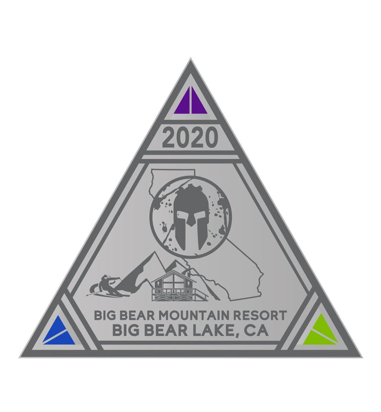 delta icon plate Spartan Big Bear Lake race