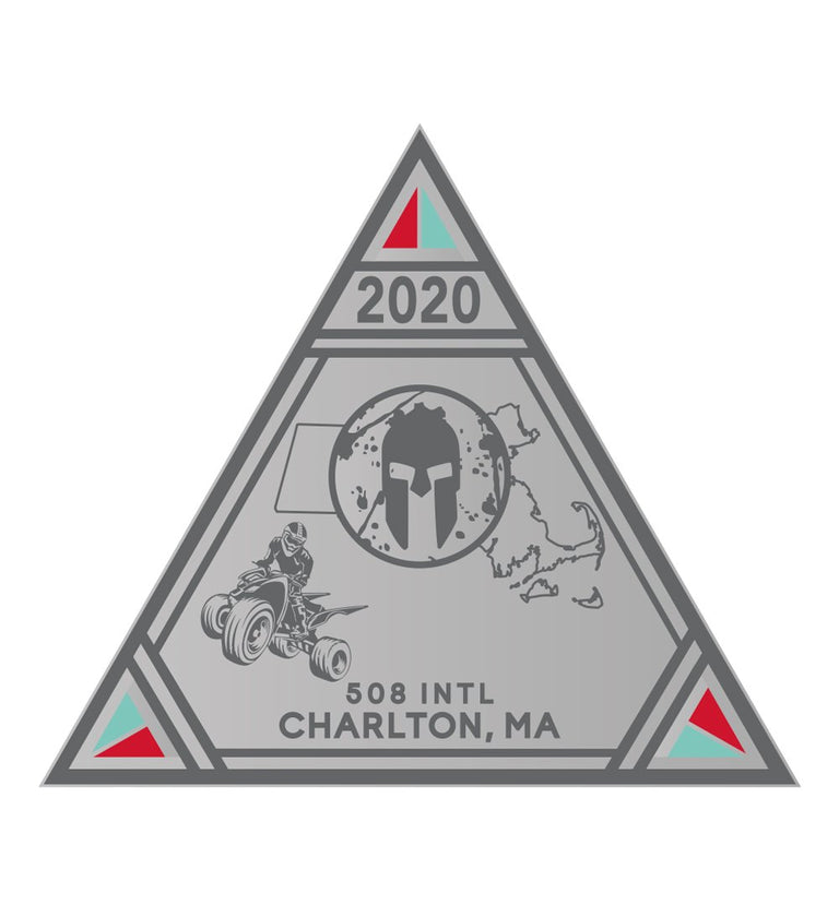 delta icon plate Spartan Boston race