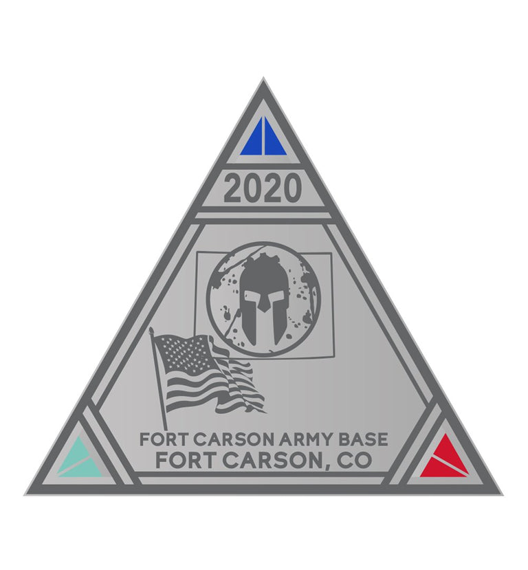 delta icon plate Spartan Fort Carson race