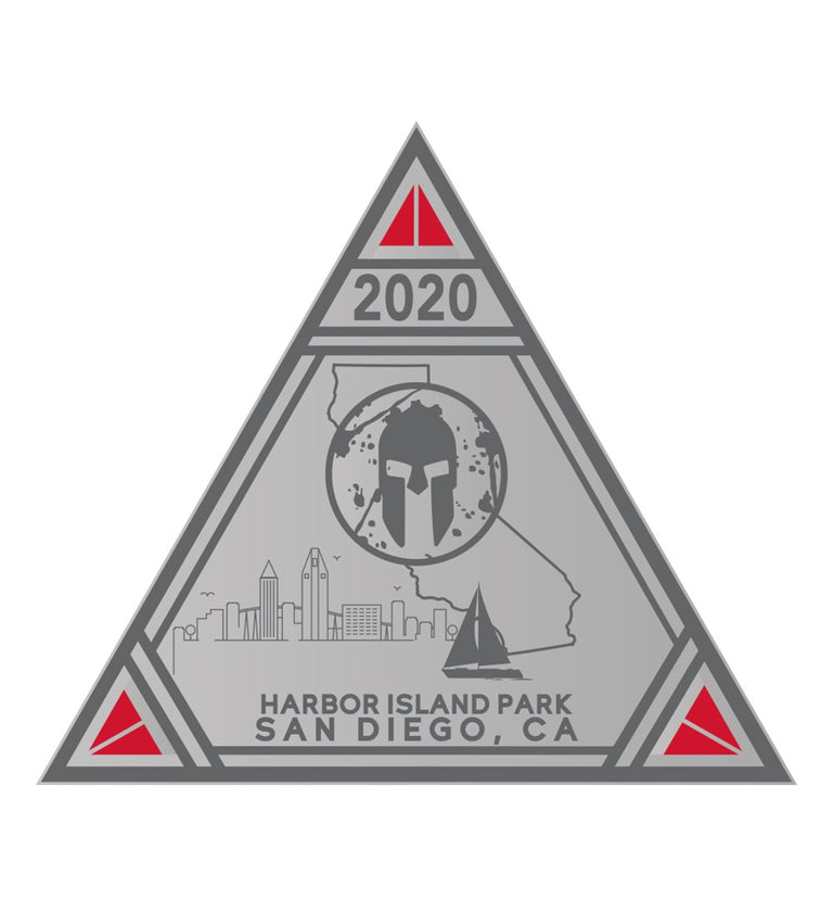 delta icon plate Spartan San Diego race