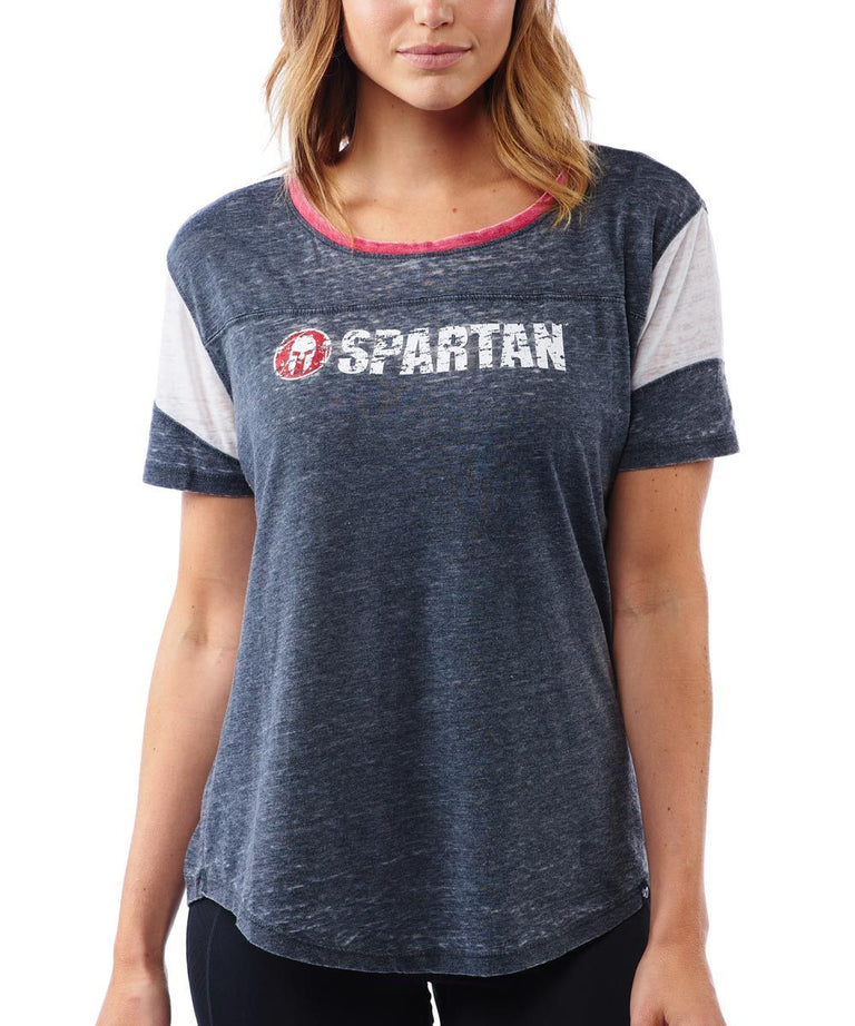 SPARTAN '47 Fade Out Boyfriend Tee