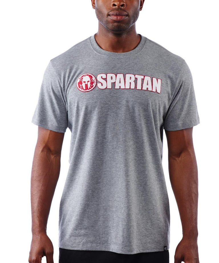 47 Brand SPARTAN '47 Fieldhouse Applique Tee - Men's Slate Gray S