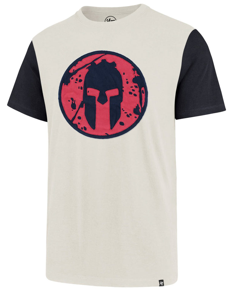 47 Brand SPARTAN '47 Fieldhouse Tee - Men's Sand/Navy S