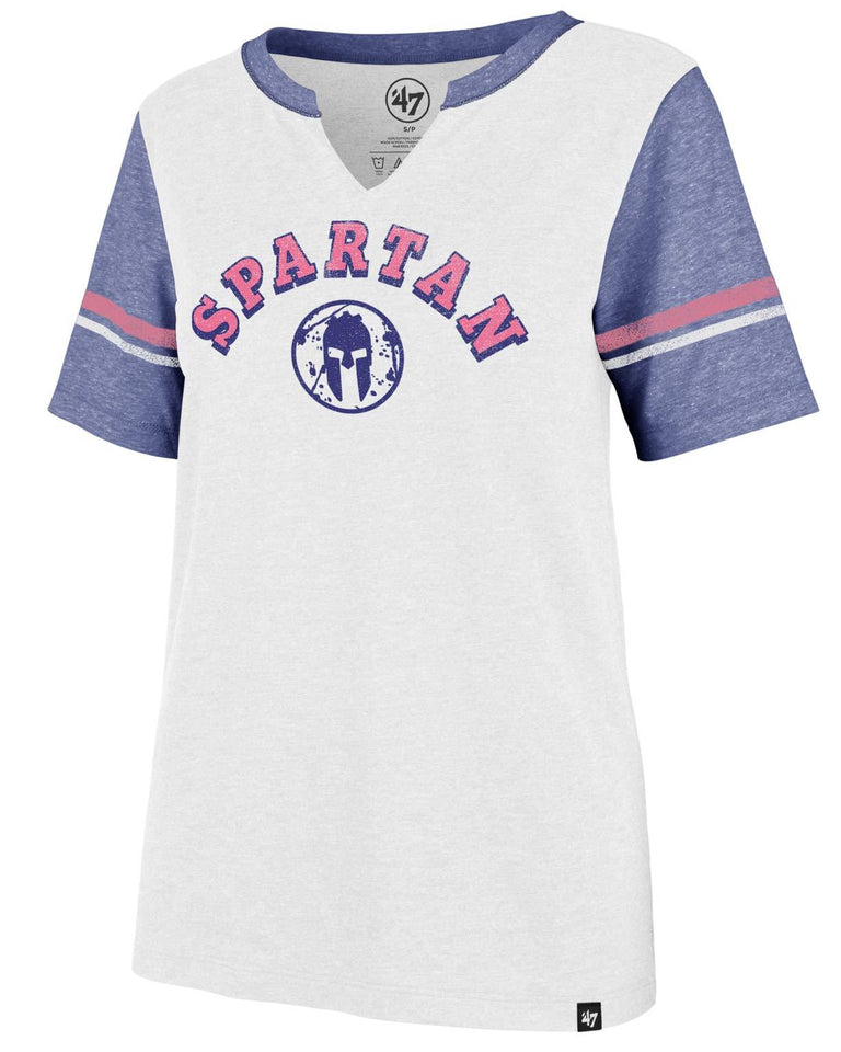 47 Brand SPARTAN '47 Match Notch Tee - Women's Royal XS