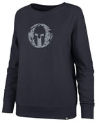 47 Brand SPARTAN '47 Throwback Fleece Crew - Women's Navy XS