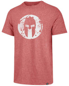 47 Brand SPARTAN '47 Distressed Imprint Tee - Men's Red S