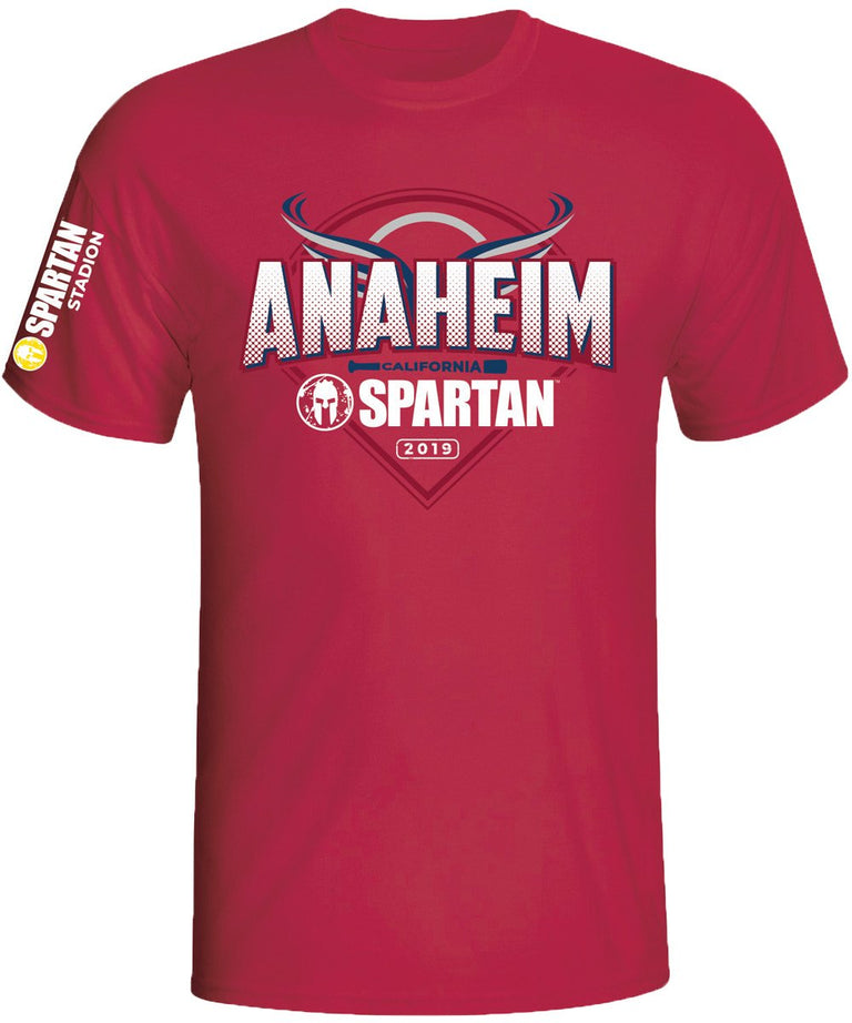 CRAFT SPARTAN 2019 Angels Stadium Venue Tee - Unisex Red S