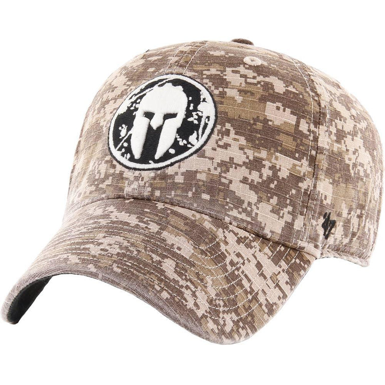 47 Brand SPARTAN '47 OHT Nilan Clean Up Digital Hat - Unisex Camo Khaki