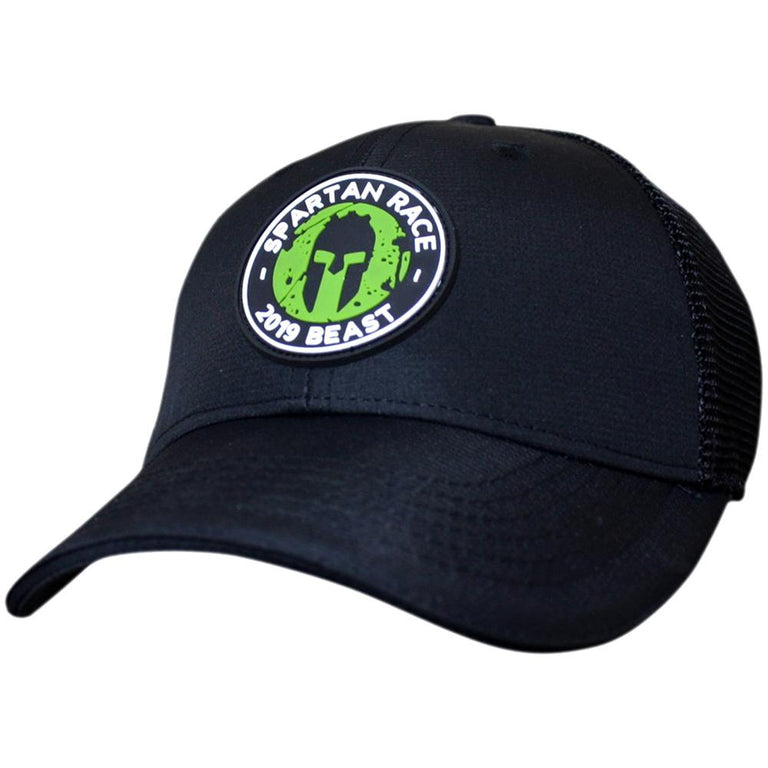Headsweats SPARTAN Headsweats Beast Mesh Trucker Hat - Unisex Black