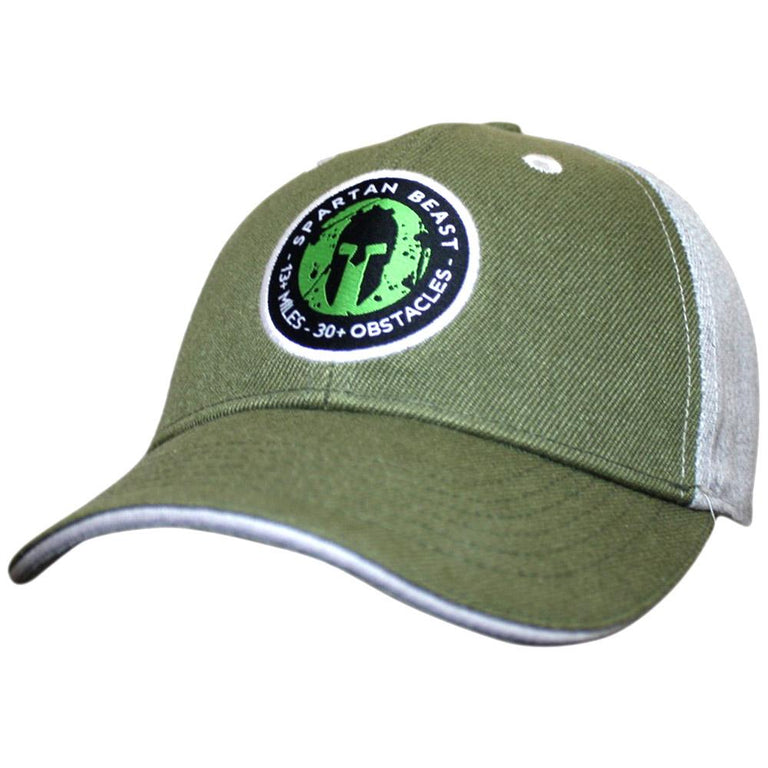 Headsweats SPARTAN Headsweats Beast Wool Trucker Hat - Unisex Olive Green