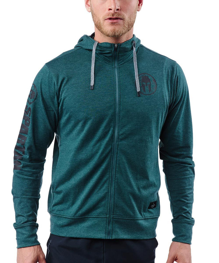 CRAFT SPARTAN By CRAFT Deft Jersey FZ Hood - Men's Pine S