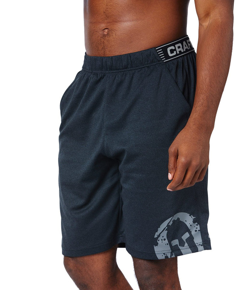 CRAFT SPARTAN By CRAFT Deft Short - Men's Black/Gray S