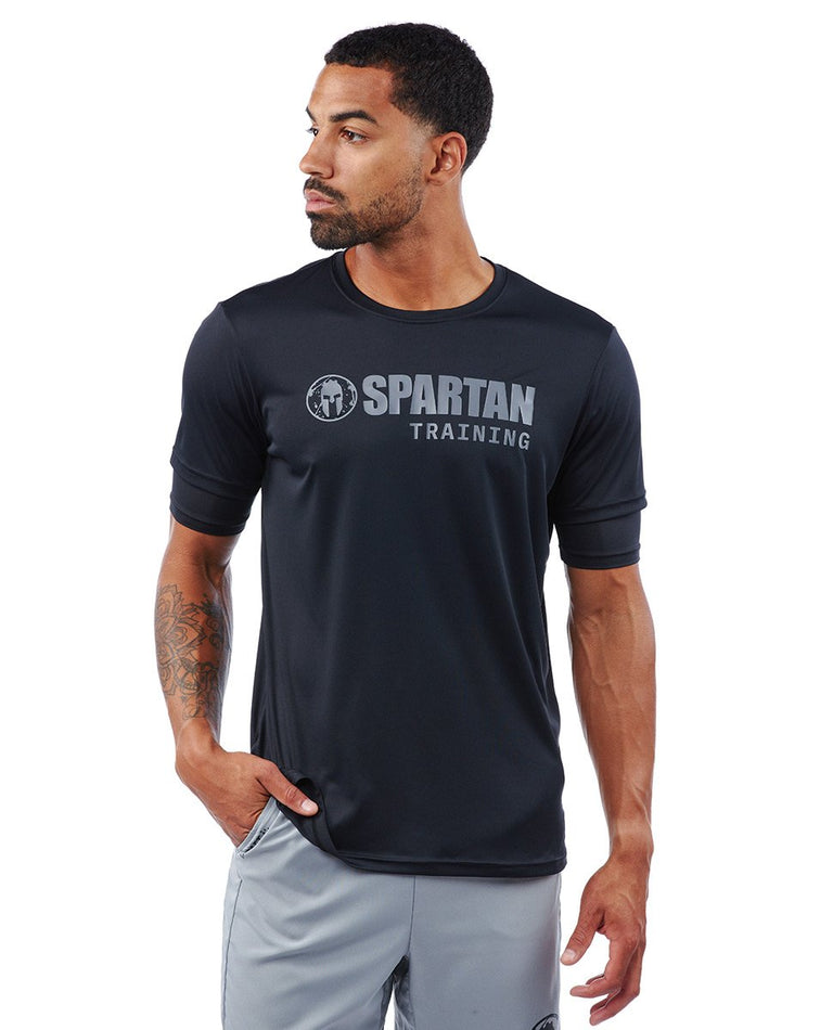 Craft SS black t-shirt Spartan