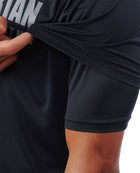 Craft SS black t-shirt Spartan