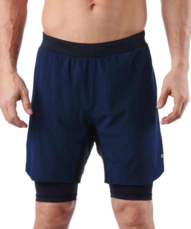 CRAFT SPARTAN By CRAFT Pro Series 2-in-1 Short - Men's Blaze S