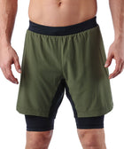 CRAFT SPARTAN By CRAFT Pro Series 2-in-1 Short - Men's Woods S
