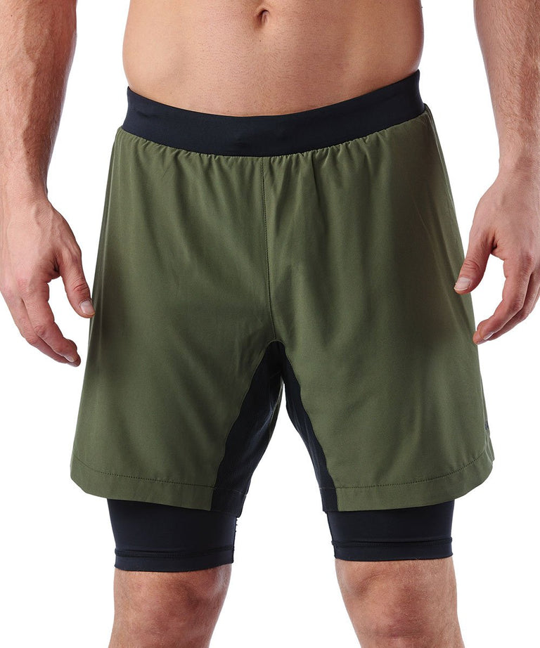 CRAFT SPARTAN By CRAFT Pro Series 2-in-1 Short - Men's Woods S