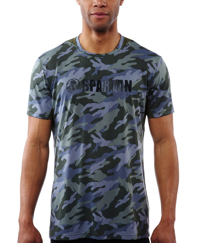 CRAFT SPARTAN By CRAFT Pro Series Breakaway Tee - Men's Woods Camo S
