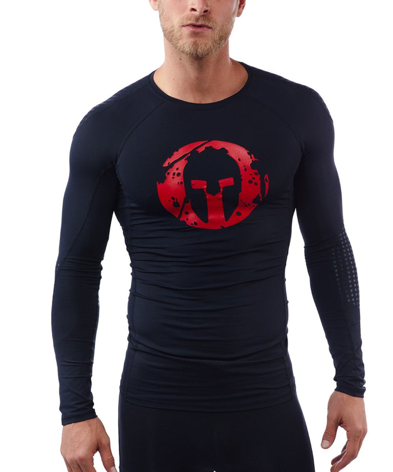 CRAFT SPARTAN By CRAFT Pro Series Compression LS Top - Men's Black S