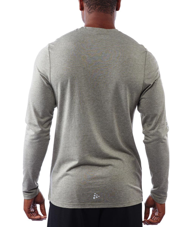 SPARTAN by CRAFT Helmet Logo Tri-Blend LS Tee