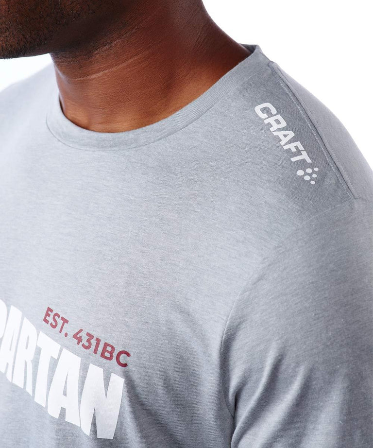 SPARTAN by CRAFT Classic Logo Tri-Blend SS Tee