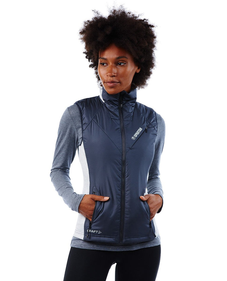 Craft midlayer women's polar vest Spartan