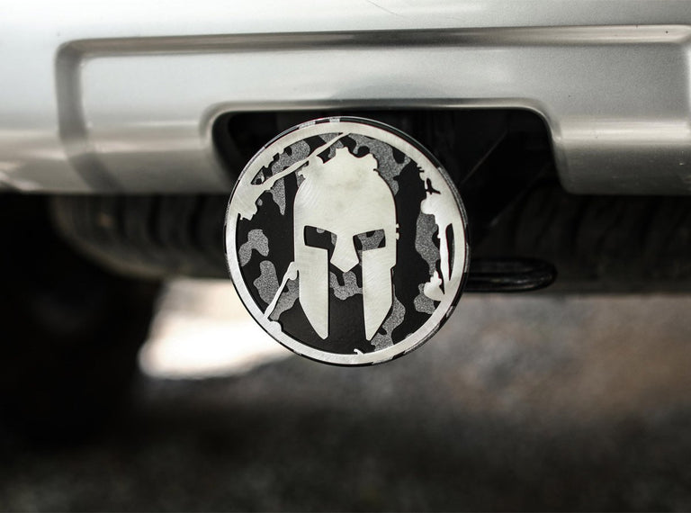 SPARTAN Helmet Trailer Hitch - Camouflage