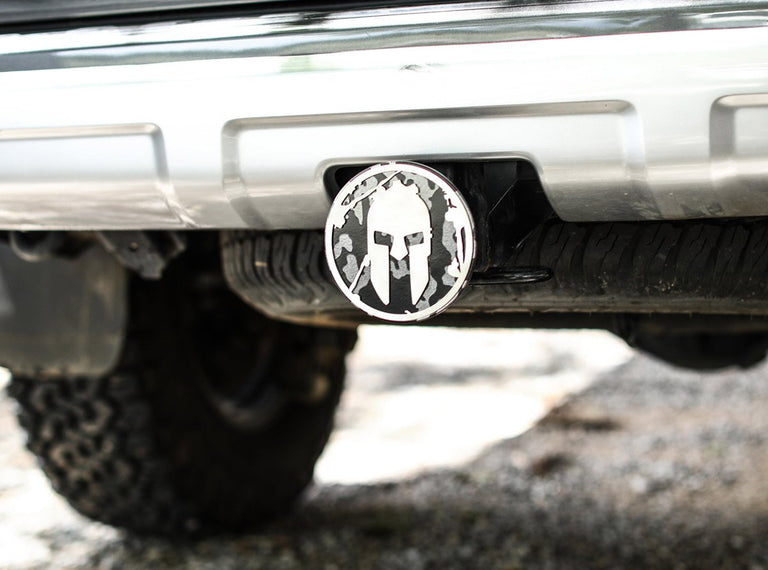 SPARTAN Helmet Trailer Hitch - Camouflage