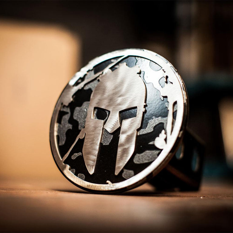SPARTAN Helmet Trailer Hitch - Camouflage