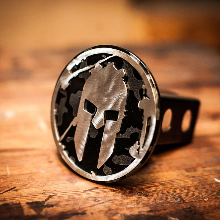 SPARTAN Helmet Trailer Hitch - Camouflage