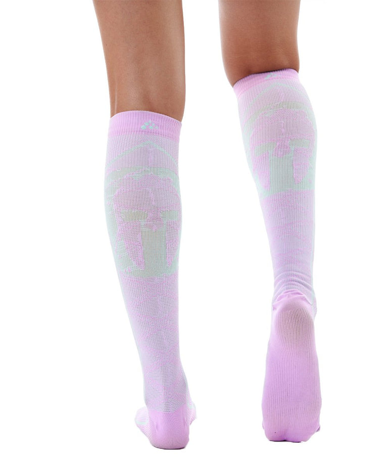 CRAFT SPARTAN By CRAFT Compression Knee Sock - Unisex Flare-Plexi XS