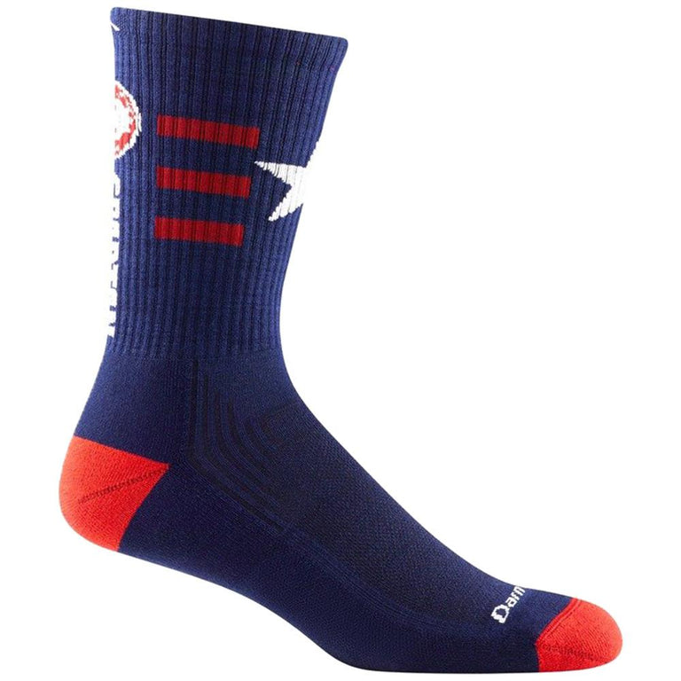 Darn Tough SPARTAN Darn Tough Crew Sock - Women's Blue/Red S