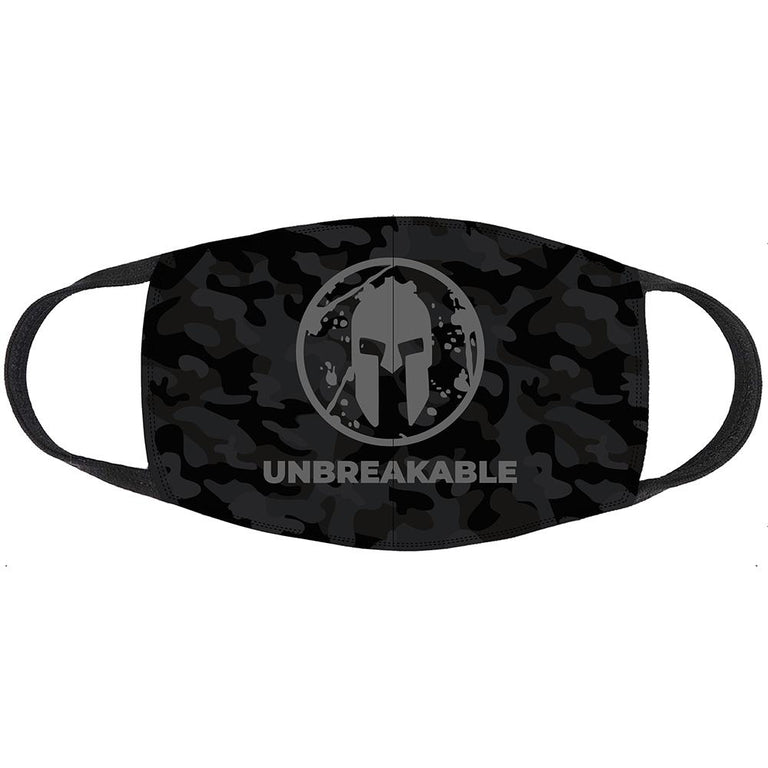 Spartan Shop SPARTAN Face Mask Black Camo