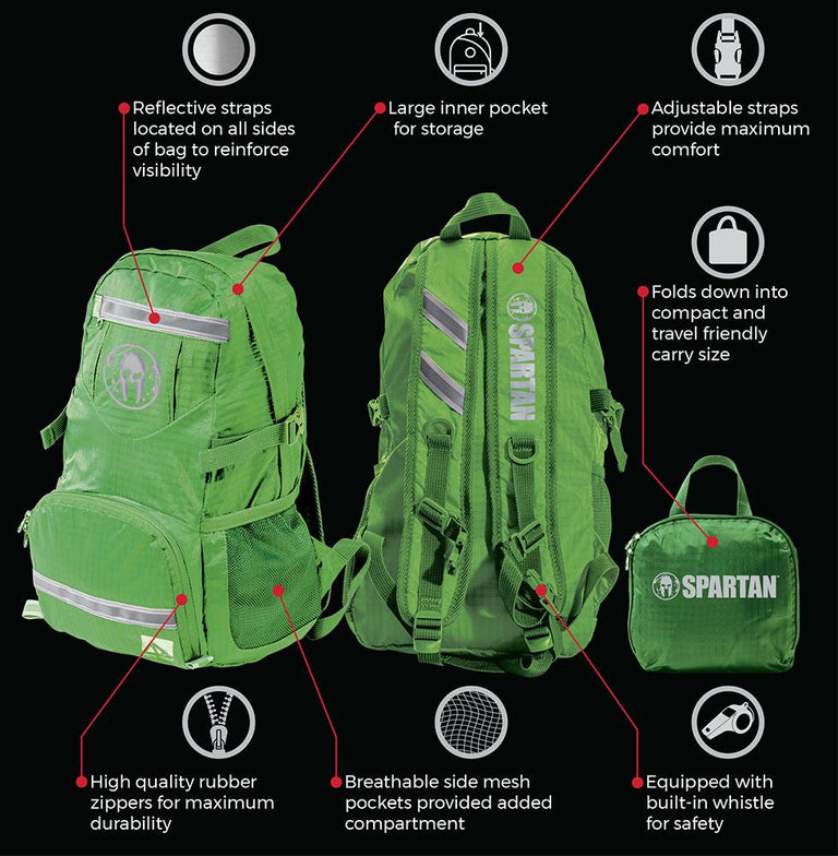 Franklin SPARTAN By Franklin Packable Backpack Purple